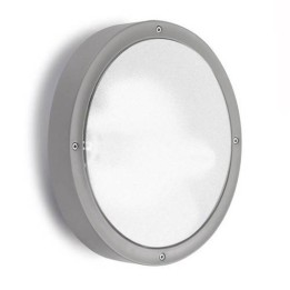 Apliques/Plafones para Exterior BASIC-2-G Gris