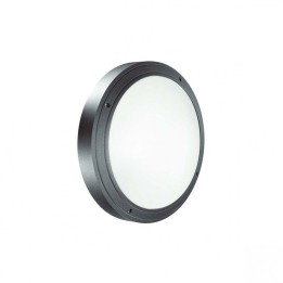 Aplique/Plafón DAIRA Emergency IP65 LED SMD 29W 3830lm CRI80 3000K 120º Antracita CRISTHER 575A-L0129R-04