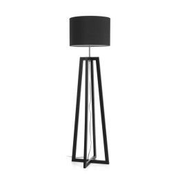 Pie de salón KARA E27 42W Negro EXO 703A-G05X1A-02