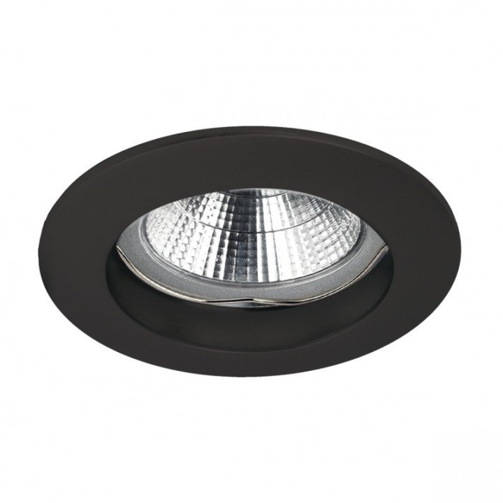 Empotrable techo NIX Fixed Round GU10 50W Negro INDELUZ 780A-G42X1B-02