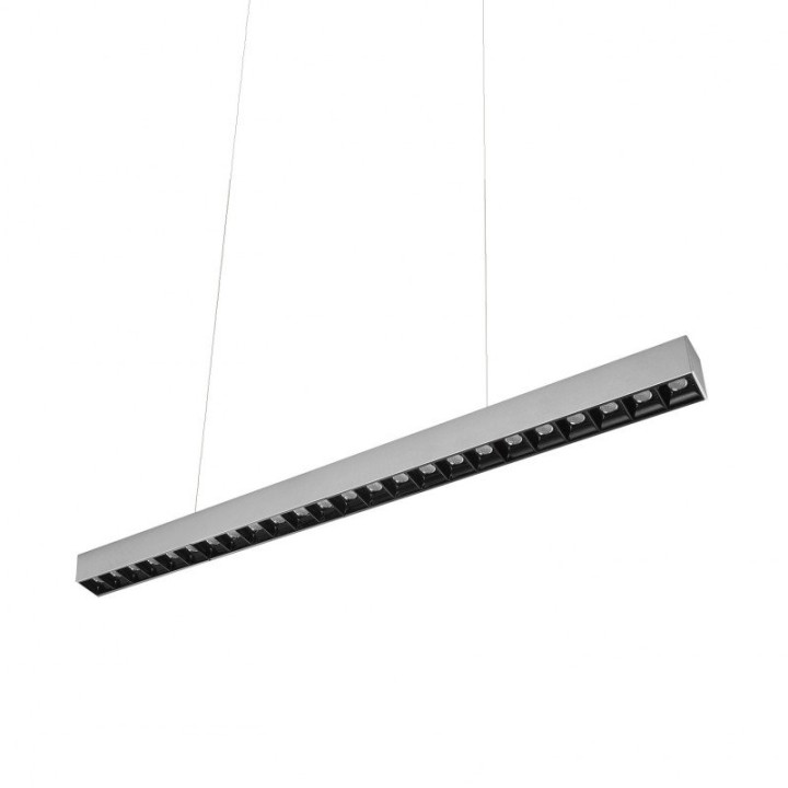 Suspensión SIGMA Dali LED SMD 57W 6948lm CRI90 2700K 48º Gris INDELUZ 809B-L38RDB-03