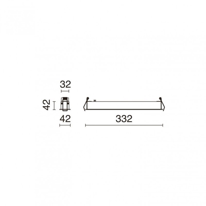 Empotrable techo SIGMA LED SMD 11W 1544lm CRI90 2700K 48º Blanco INDELUZ 809D-L3813B-01