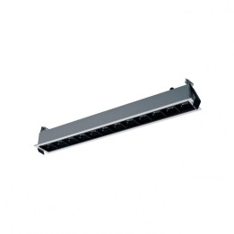 Empotrable techo SIGMA LED SMD 25W 3088lm CRI90 2700K 48º Gris INDELUZ 809E-L3825B-03