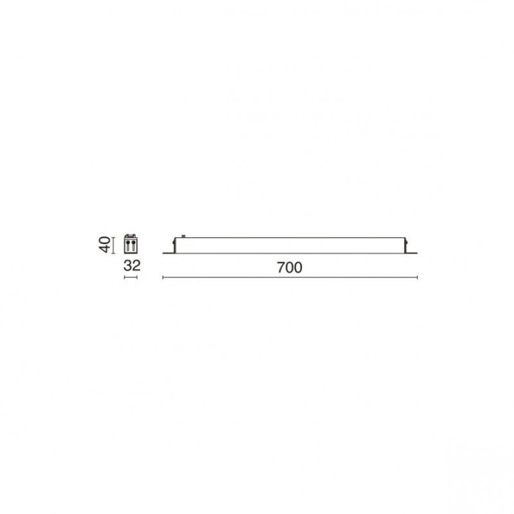 Trimless techo SIGMA LED SMD 11W 1544lm CRI90 2700K 48º Blanco INDELUZ 809G-L3813B-01