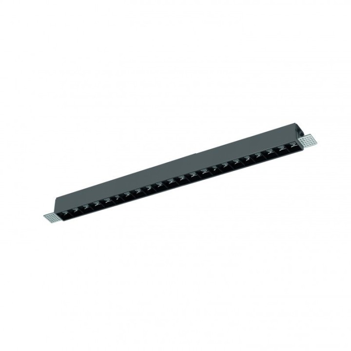 Trimless techo SIGMA Dali LED SMD 25W 3088lm CRI90 2700K 48º Gris INDELUZ 809H-L38RDB-03