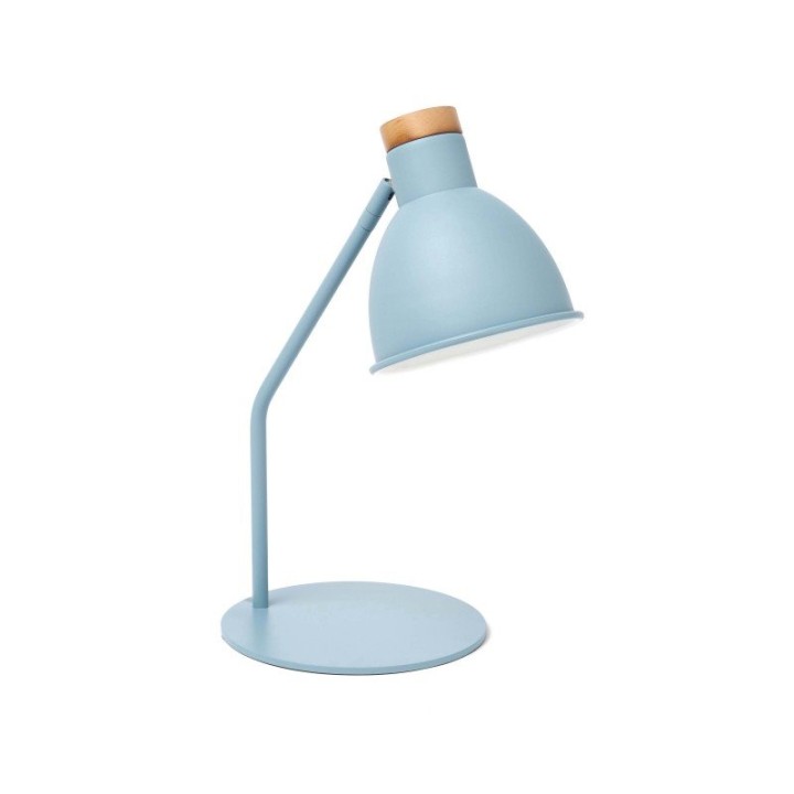 Sobremesa tilt VALAN E27 60W Azul Claro EXO 846C-G05X1A-BL