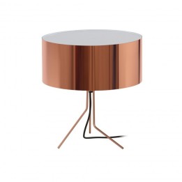 Sobremesa DIAGONAL Small E27 13W Cobre Cobre sintético EXO 855C-G05X1A-37-SM