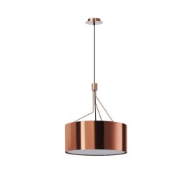 Suspensión DIAGONAL 3x13W Cobre Cobre sintético EXO 855D-G05X1A-37-SM