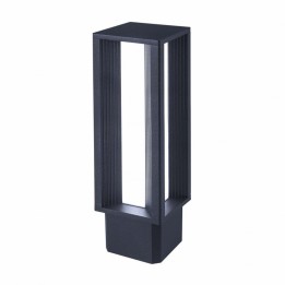 Baliza AURA IP65 LED SMD 25W 3480lm CRI80 3000K 120º 400mm Negro CRISTHER 932D-L3125B-02