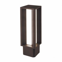 Baliza AURA IP65 LED SMD 25W 3680lm CRI80 4000K 120º 400mm Marrón óxido CRISTHER 932D-L3325B-90