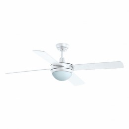Ventilador NICK E27 2x6W Blanco EXO 958A-WG05X1B-01