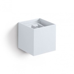 Aplique BEAM IP54 LED COB 2x3W 290lm CRI80 3000K 5º/130º up-down Blanco DOPO 960A-L3106B-01