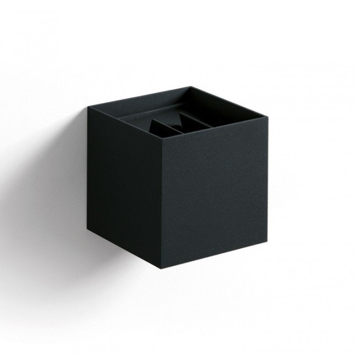 Aplique BEAM IP54 LED COB 2x3W 290lm CRI80 3000K 5º/130º up-down Negro DOPO 960A-L3106B-02