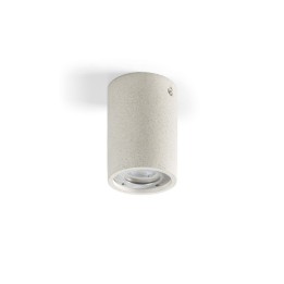 Adosado STONE IP65 GU10 12W Concrete blanco CRISTHER 965D-G21X1A-NW