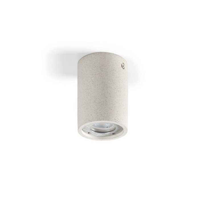 Adosado STONE IP65 GU10 12W Concrete blanco CRISTHER 965D-G21X1A-NW