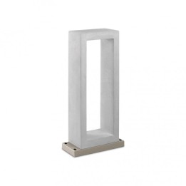 Baliza STONE IP65 LED COB 6W 400lm CRI80 3000K 180º 535mm Concrete natural CRISTHER 965F-L3106B-NN