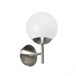 Aplique OXY E27 40W Cristal opalizado Cromo EXO 984F-G05X1A-32-27