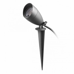Proyector piqueta tilt TERRA 220-240V IP65 LED SMD AC 6W 640lm CRI80 3000K 50º Antracita DOPO 996A-L3106B-04