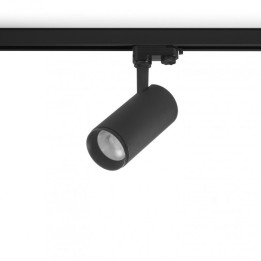 Proyector carril/superficie AMY LED COB 25W 2729lm CRI90 2700K 36º Negro INDELUZ 997A-L3825B30-02