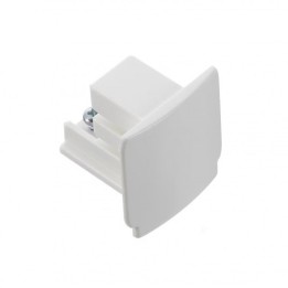 Tapa final TRACK Blanco INDELUZ A61G-786-01