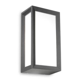Apliques para Exterior THOMAS Aluminio Gris Urbano