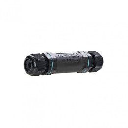 Doble conector hasta Ø13,5mm CONECTORES Negro NX Lighting B03I-X33X2A-02
