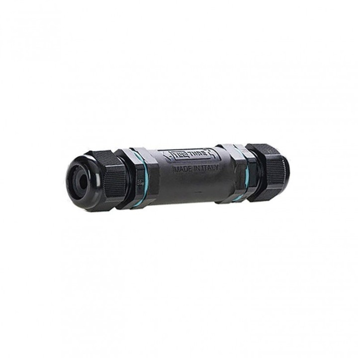 Doble conector hasta Ø13,5mm CONECTORES Negro NX Lighting B03I-X33X2A-02