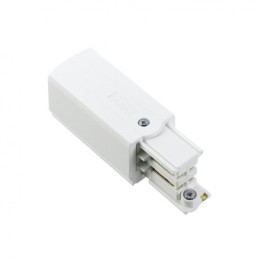 Alimentación izquierda TRACK Blanco INDELUZ B28E-X33X2B-01