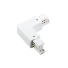 Codo 90º exterior TRACK Blanco INDELUZ B28M-X33X2B-01
