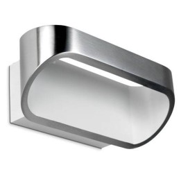 Apliques OVAL-P LED Aluminio Satinado