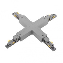 Unión X DALI TRACK Gris INDELUZ B29I-X33X2U-03