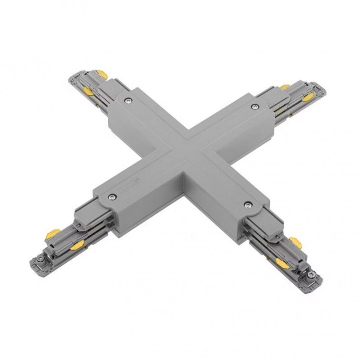Unión X DALI TRACK Gris INDELUZ B29I-X33X2U-03