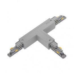 Unión T izquierda DALI TRACK Dali Gris INDELUZ B29M-X33X2U-03