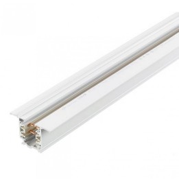 Carril empotrado trifásico TRACK Blanco INDELUZ B30C-X33X2B-01