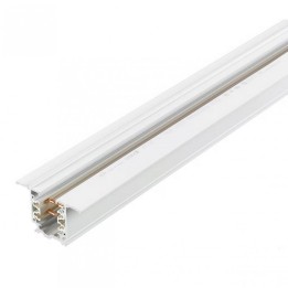 Carril empotrado trifásico DALI TRACK Blanco INDELUZ B31A-X33X2U-01