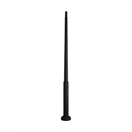 Poste TopØ60 POSTES Resina Mod. 5000mm Negro DOPO C04E-32-02
