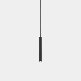 Lámpara Colgante Stylus Recessed 300mm LED 9.7 Blanco cálido - 3000K ON-OFF Negro 412lm Leds C4 