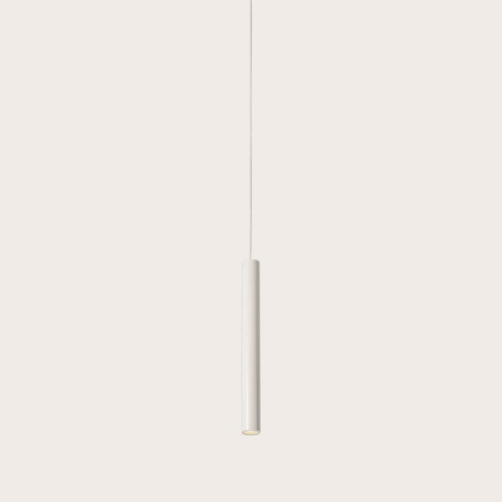 Lámpara Colgante Stylus Recessed 300mm LED 9.7 Blanco cálido - 3000K ON-OFF Blanco 412lm Leds C4 