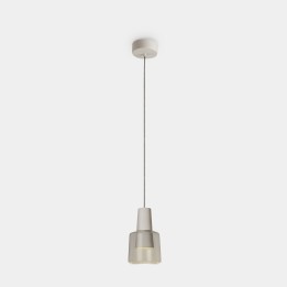 Lámpara Colgante Khoi Surfaced LED 22.7 Blanco cálido - 3000K ON-OFF Blanco 907lm Leds C4 