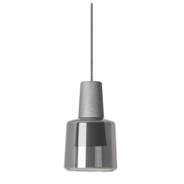 Lámpara Colgante Khoi Surfaced LED 22.7 Blanco cálido - 3000K ON-OFF Gris cemento 907lm Leds C4 
