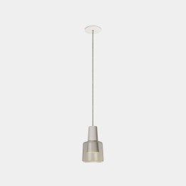 Lámpara Colgante Khoi Recessed LED 22.7 Blanco cálido - 3000K ON-OFF Blanco 907lm Leds C4 