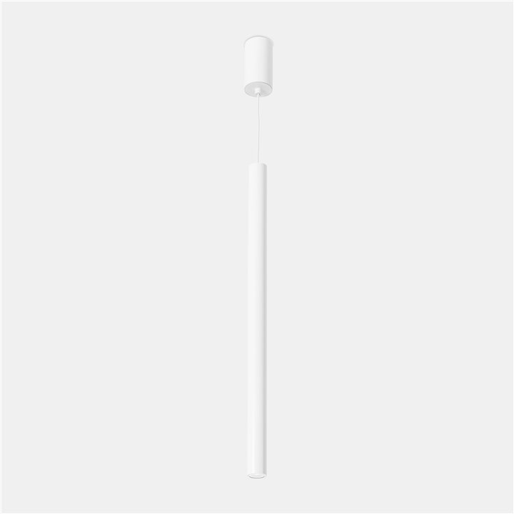 Lámpara Colgante Stylus Surfaced 600mm LED 9.7 Blanco cálido - 3000K ON-OFF Blanco 412lm Leds C4 