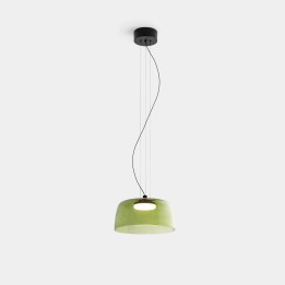 Lámpara Colgante Levels 1 Body Ø320mm LED 19 SW 2700-3000-4000K PHASE CUT Negro 1255lm Leds C4 New