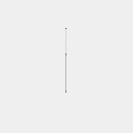 Lámpara Colgante Tubs Modular Pendant Single 900mm LED 15 Blanco cálido - 3000K ON-OFF Negro 1127lm Leds C4 New