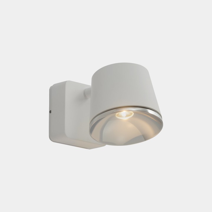 Aplique Drone Single LED 8.6 Blanco cálido - 2700K ON-OFF Blanco 350lm Leds C4 
