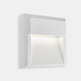 Aplique IP66 Kossel Indirect Square 200mm LED 7 Blanco neutro - 4000K ON-OFF Blanco 295lm Leds C4 