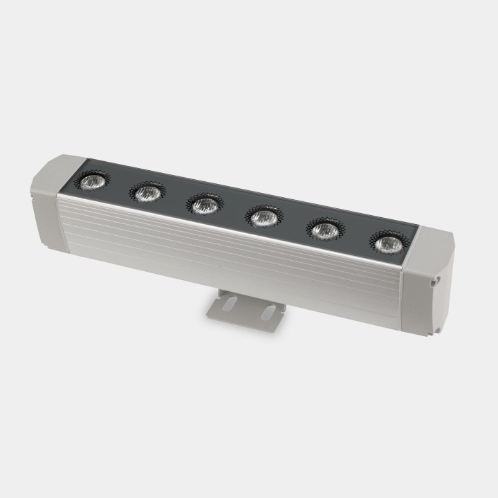iluminación Sistema Lineal IP66 Convert Surface 356mm LED 12.9 Blanco cálido - 3000K ON-OFF Aluminio anodizado 1170lm Leds C4 