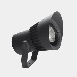 Proyector IP65 Hubble Cob LED ø175mm LED 35.2 Blanco cálido - 2700K ON-OFF Gris urbano 3589lm Leds C4 
