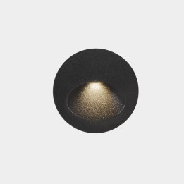 Lámpara Empotrable de pared IP66 Bat Round Oval LED 3 4000K Gris urbano 77lm Leds C4 New