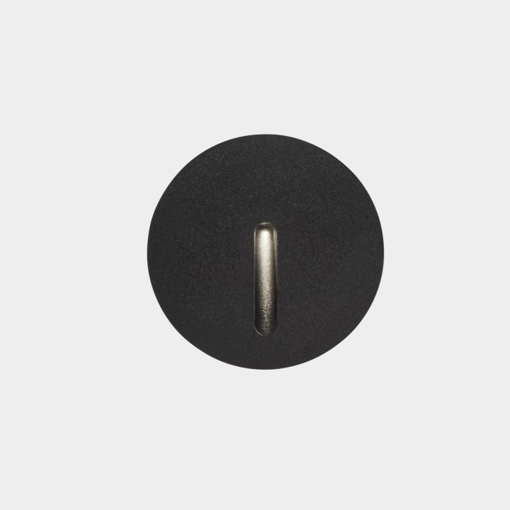 Lámpara Empotrable de pared IP66 Bat Round Lineal LED 3 2700K Gris urbano 10lm Leds C4 New